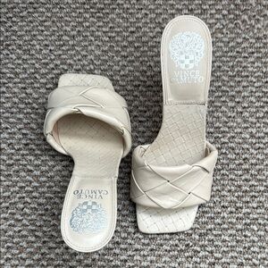 Vince Camuto Cream Women's Heels